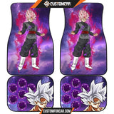 Dragon Ball Anime Car Floor Mats | DB Super Black Goku Seven