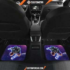 Dragon Ball Anime Car Floor Mats | DB Super Saiyan Goku Blue