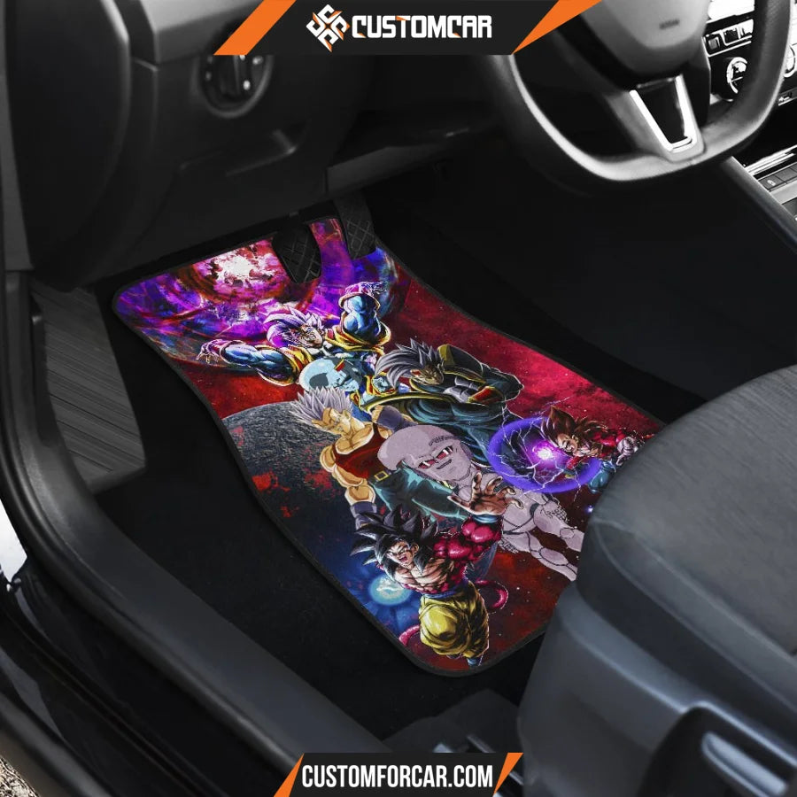 Dragon Ball Anime Car Floor Mats | DB Super Saiyan Goku Vs 