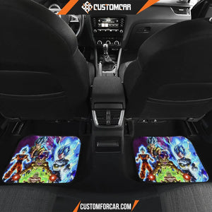 Dragon Ball Anime Car Floor Mats DB Super Saiyan Power Up