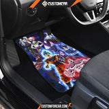 Dragon Ball Anime Car Floor Mats DB Super Saiyan Power Up