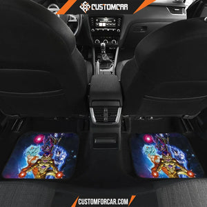 Dragon Ball Anime Car Floor Mats DB Super Saiyan Power Vapor