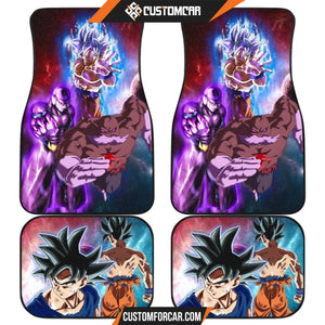 Dragon Ball Anime Car Floor Mats | DB Team Universe Fighting