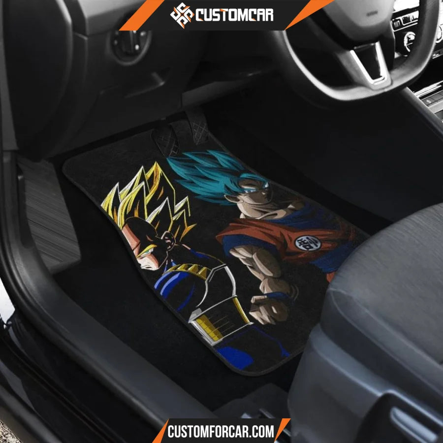 Dragon Ball Anime Car Floor Mats | DB Vegeta And Goku Dragon