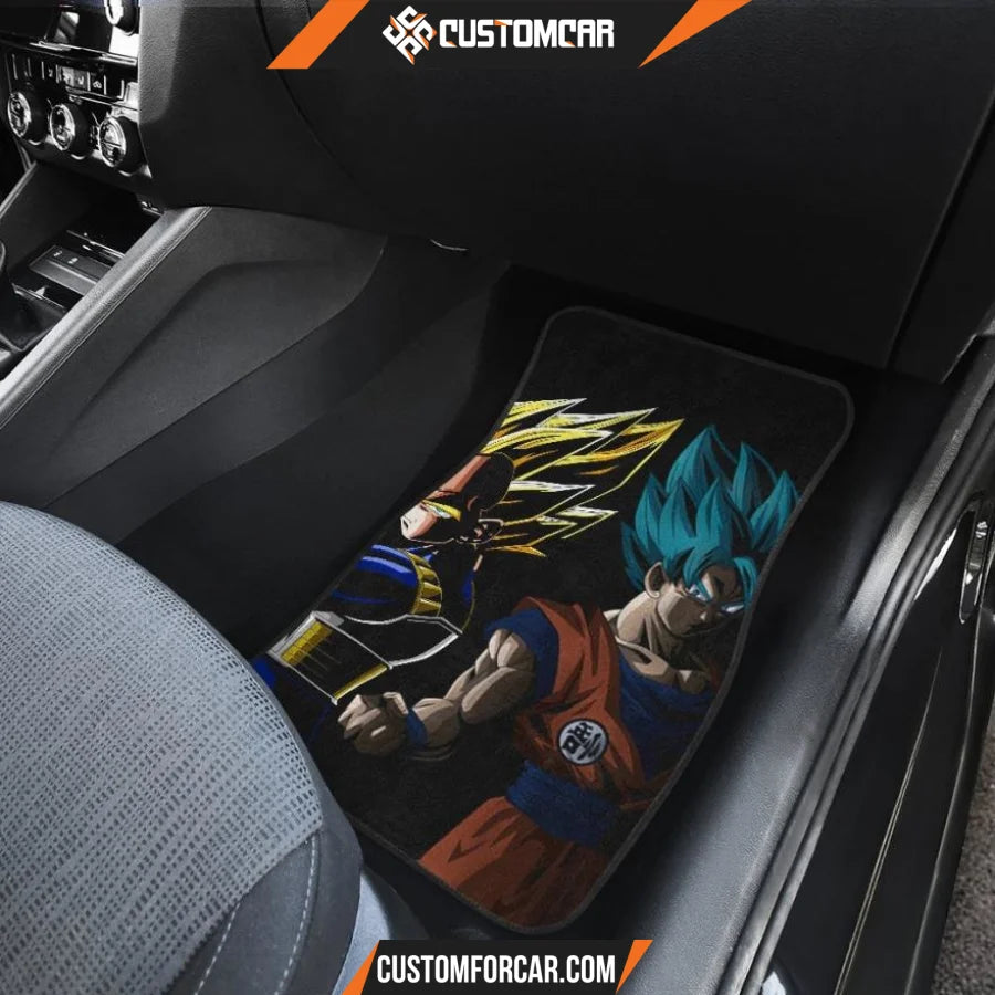 Dragon Ball Anime Car Floor Mats | DB Vegeta And Goku Dragon