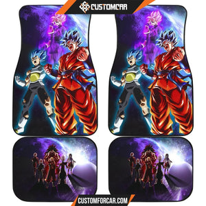 Dragon Ball Anime Car Floor Mats | DB Vegeta Goku SS4 Vs 