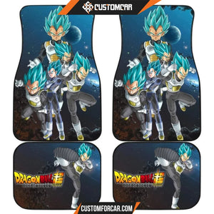 Dragon Ball Anime Car Floor Mats | DB Vegeta Saiyan Fighting