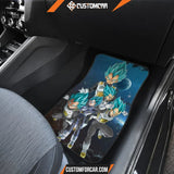 Dragon Ball Anime Car Floor Mats | DB Vegeta Saiyan Fighting