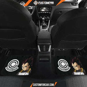 Dragon Ball Anime Car Floor Mats | DB Vegeta Xeno Dark Mask 