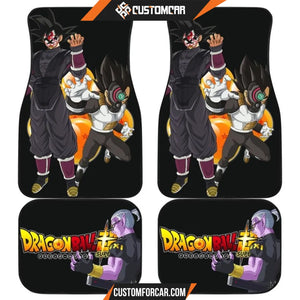 Dragon Ball Anime Car Floor Mats | DB Vegeta Xeno Dark Mask 