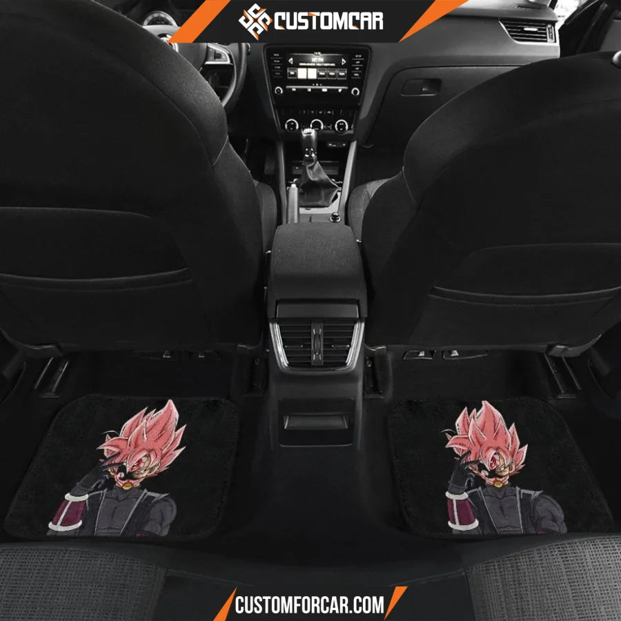 Dragon Ball Anime Car Floor Mats | Evil Black Goku With 