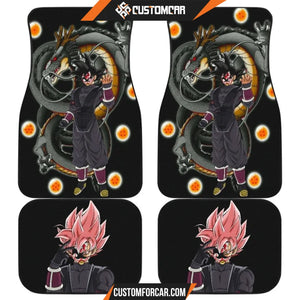 Dragon Ball Anime Car Floor Mats | Evil Black Goku With 