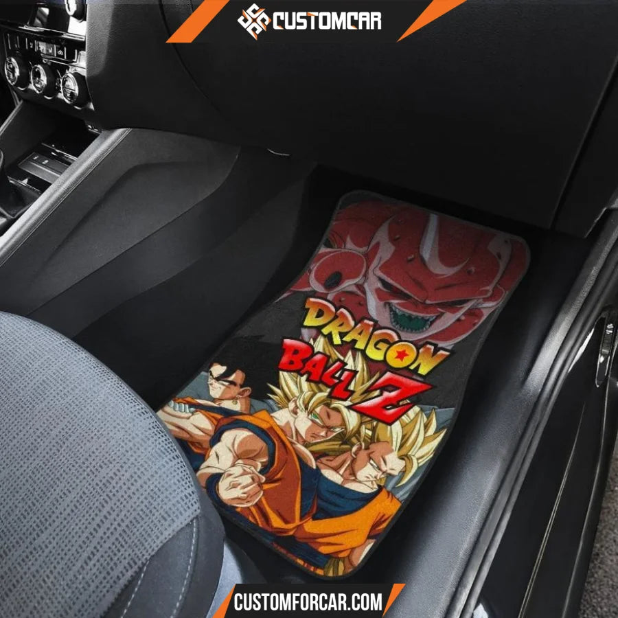 Dragon Ball Anime Car Floor Mats | Evil Buu Vs Goku Seven 