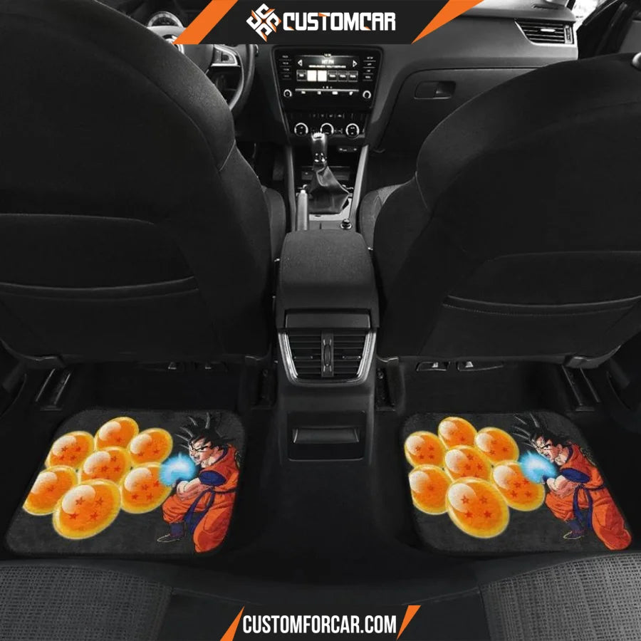 Dragon Ball Anime Car Floor Mats | Evil Buu Vs Goku Seven 