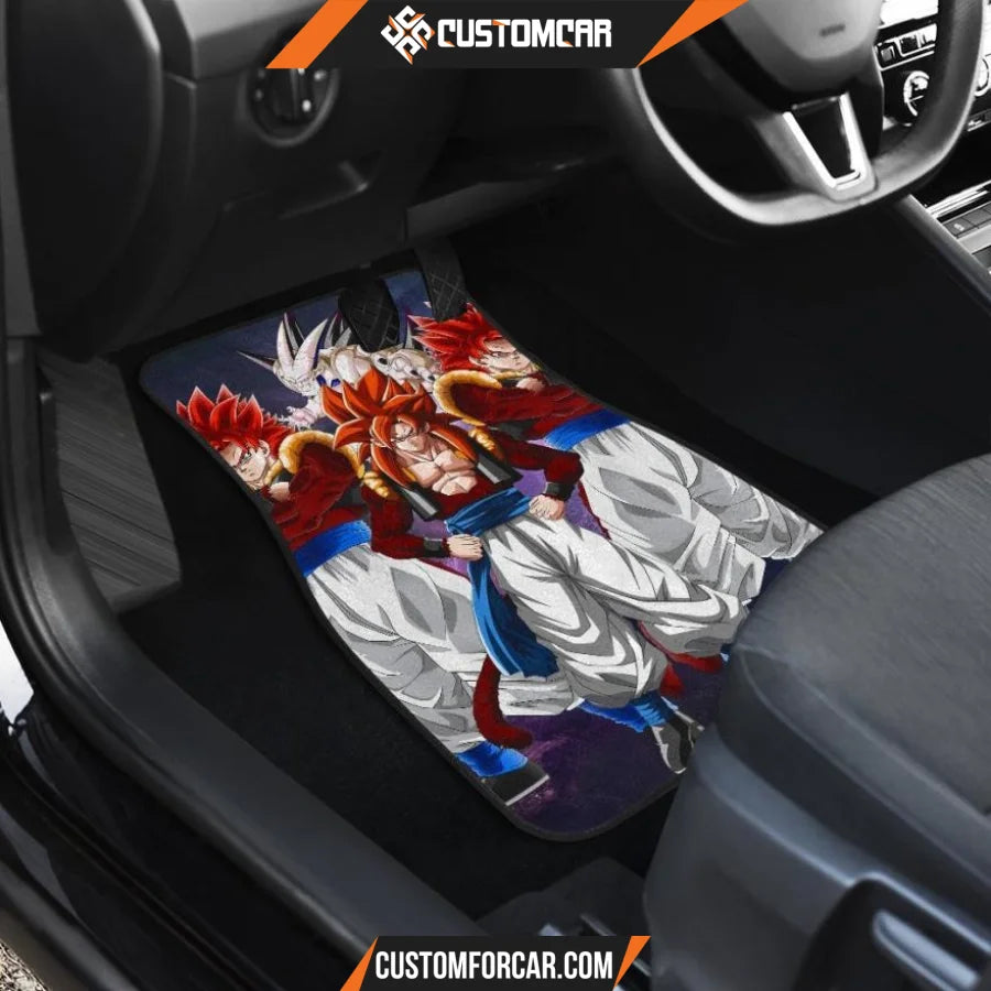 Dragon Ball Anime Car Floor Mats | Goku Super Sainyan 4 