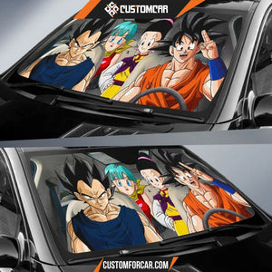Dragon Ball Anime Goku Vegeta Auto Sun Shade Shades