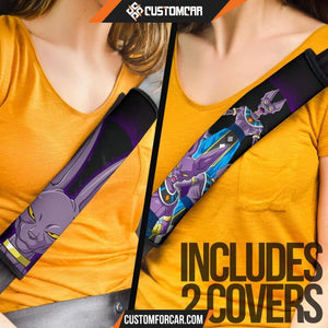 Dragon Ball Anime Seat Belt Covers | DB Beerus Universe 