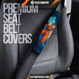 Dragon Ball Anime Seat Belt Covers | DB Blue Goku Power 