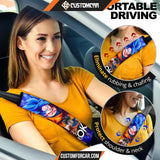 Dragon Ball Anime Seat Belt Covers | DB Goku Level Up Super 