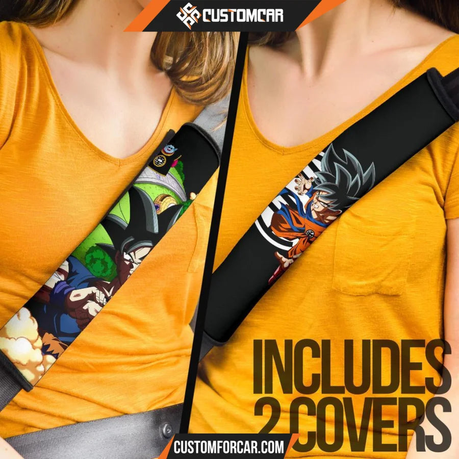 Dragon Ball Anime Seat Belt Covers | DB Goku Nimbus Cloud 