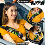 Dragon Ball Anime Seat Belt Covers | DB Goku Nimbus Cloud 