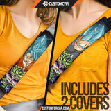 Dragon Ball Anime Seat Belt Covers | DB Goku Vegeta Vs Super