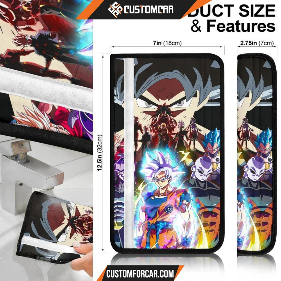 Dragon Ball Anime Seat Belt Covers | DB Goku With Main 