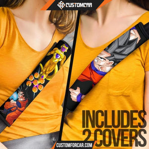 Dragon Ball Anime Seat Belt Covers | DB Golden Frieza Vs 