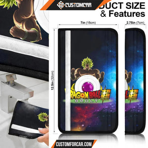 Dragon Ball Anime Seat Belt Covers | DB Super Broly Power Up