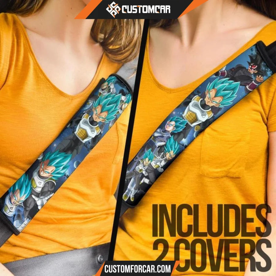 Dragon Ball Anime Seat Belt Covers | DB Vegeta Saiyan 