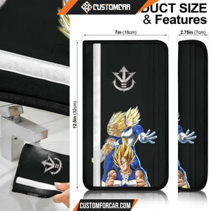 Dragon Ball Anime Seat Belt Covers | DB Vegeta Vs Silver 