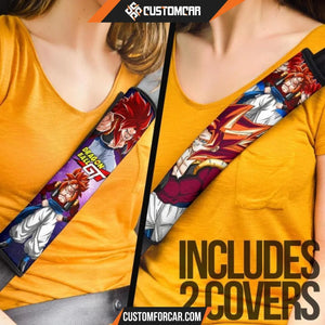 Dragon Ball Anime Seat Belt Covers | Goku Super Sainyan 4 