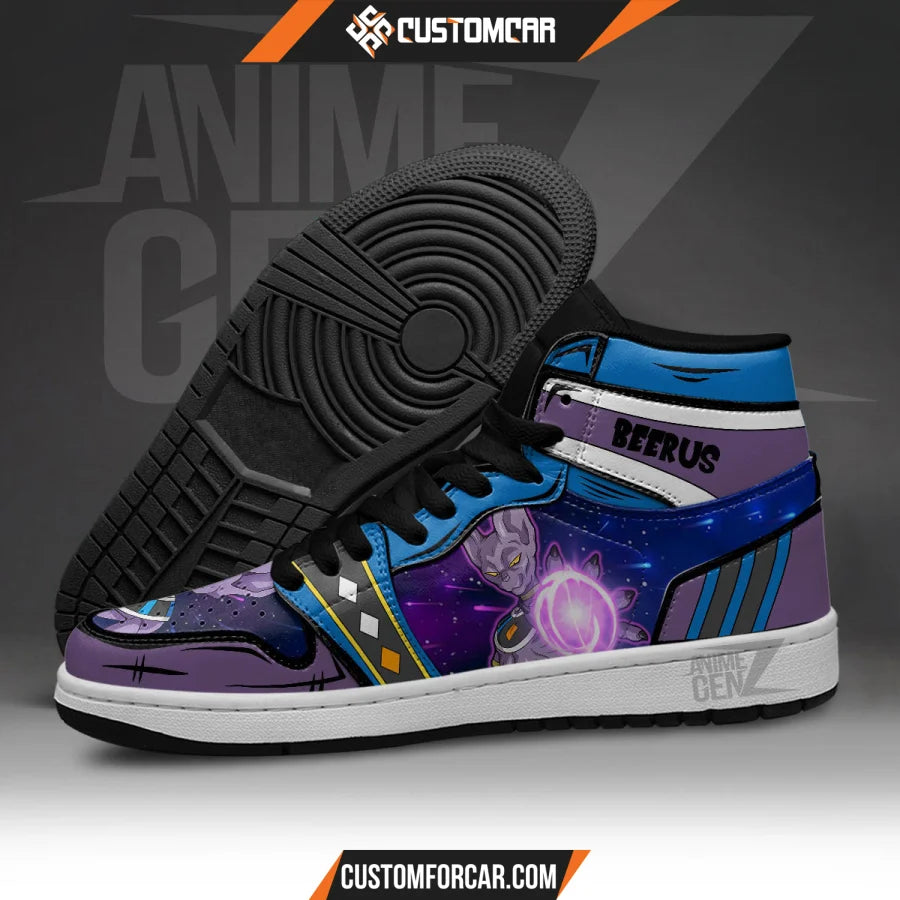 Dragon Ball Beerus JD Sneakers Custom Anime Shoes