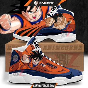 Dragon Ball Goku Air Jordan 13 Sneakers Custom Anime Shoes