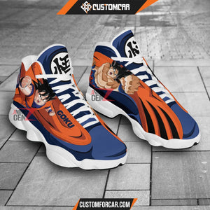 Dragon Ball Goku Air Jordan 13 Sneakers Custom Anime Shoes