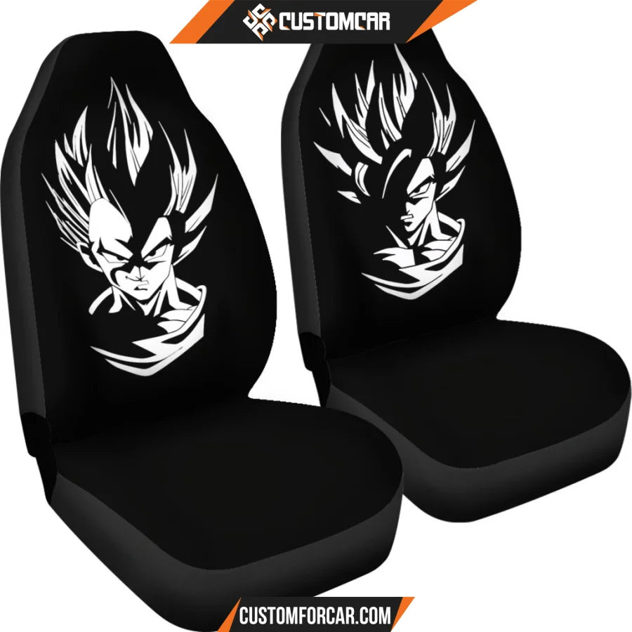 Dragon Ball Goku Face Car Seat Covers R031306 - Car Seat 