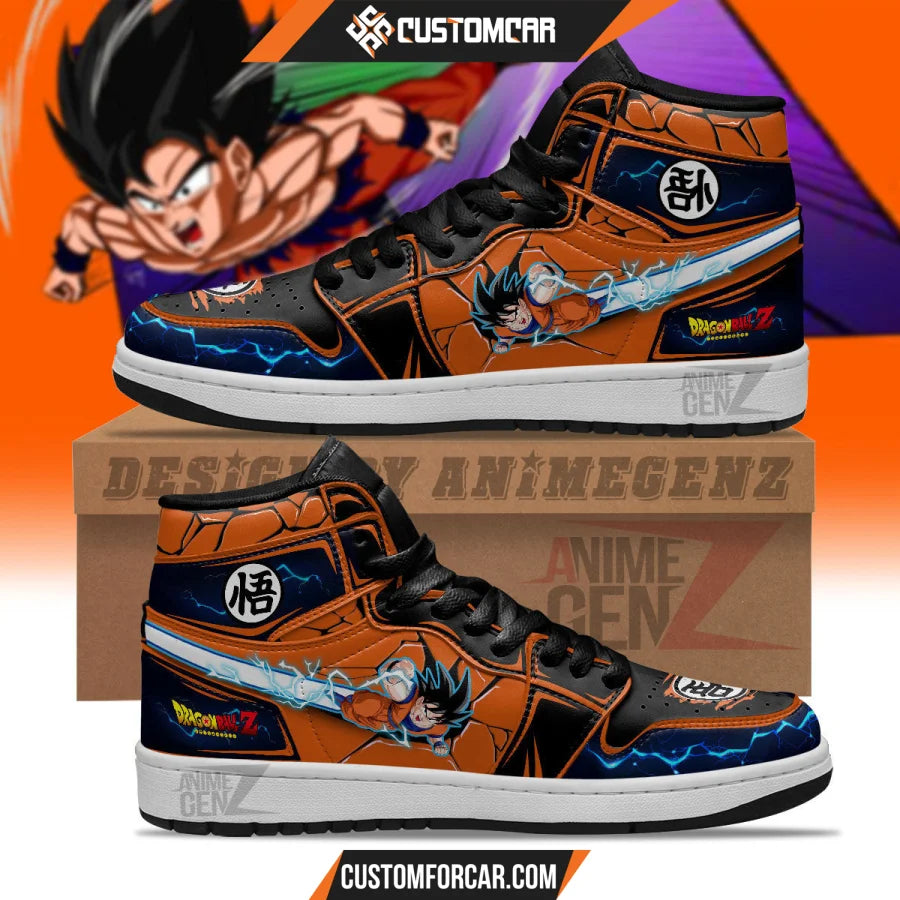 Dragon Ball Goku JD Sneakers Custom Anime Shoes CUSTOMFORCAR