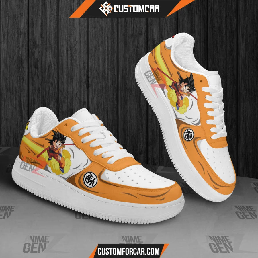 Dragon Ball Goku Kid Air Sneakers Custom Anime Shoes