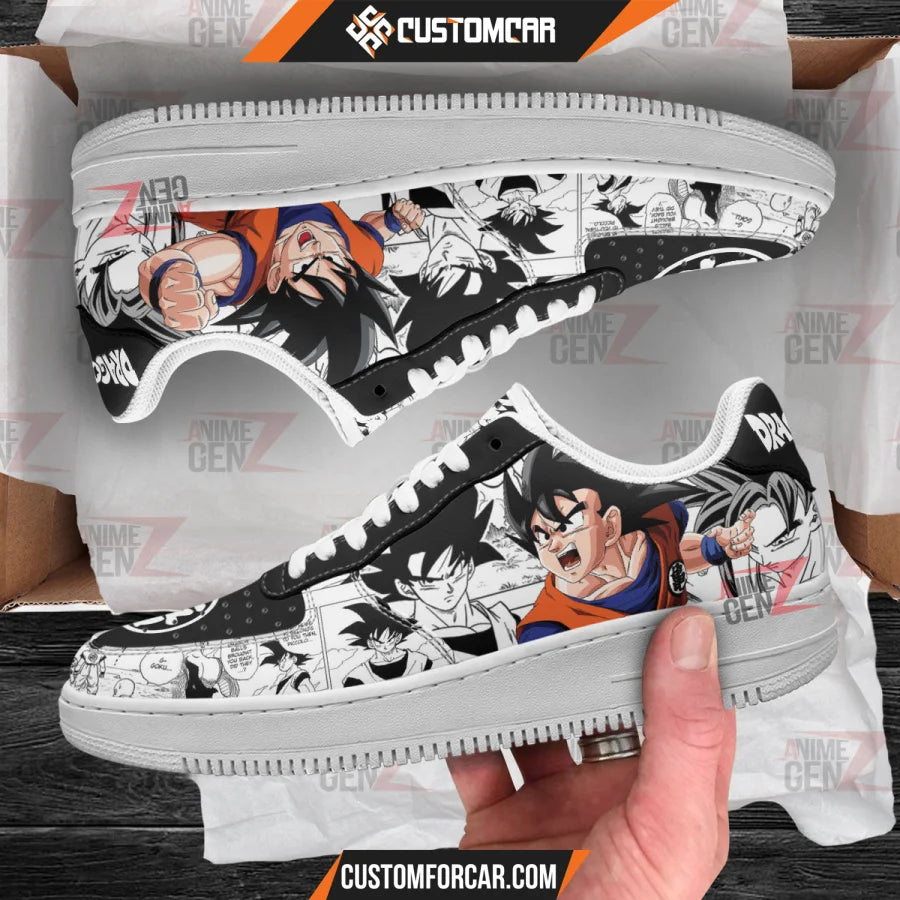 Dragon Ball Goku Sneakers Air Sneakers Custom Anime Shoes