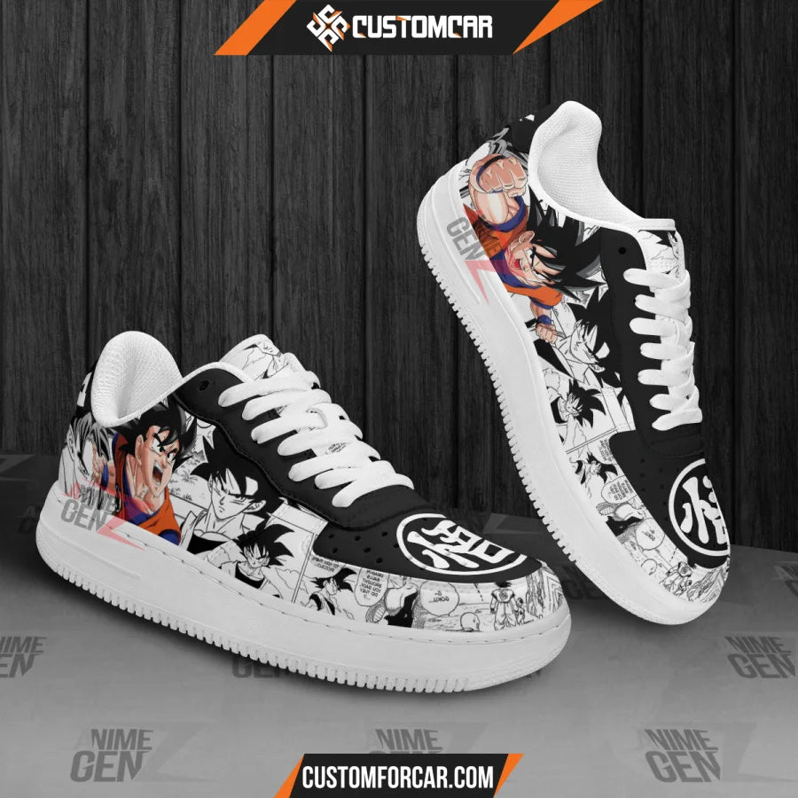 Dragon Ball Goku Sneakers Air Sneakers Custom Anime Shoes