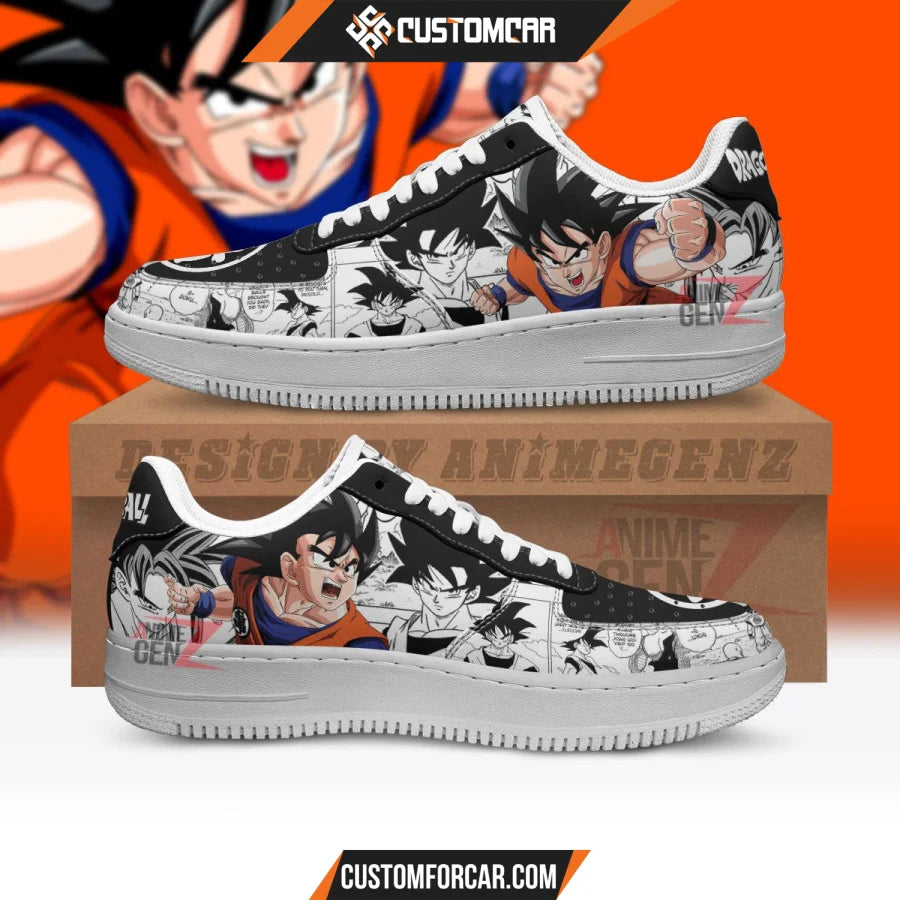 Dragon Ball Goku Sneakers Air Sneakers Custom Anime Shoes