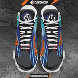 Dragon Ball Goku Super Saiyan Blue Air Jordan 13 Sneakers