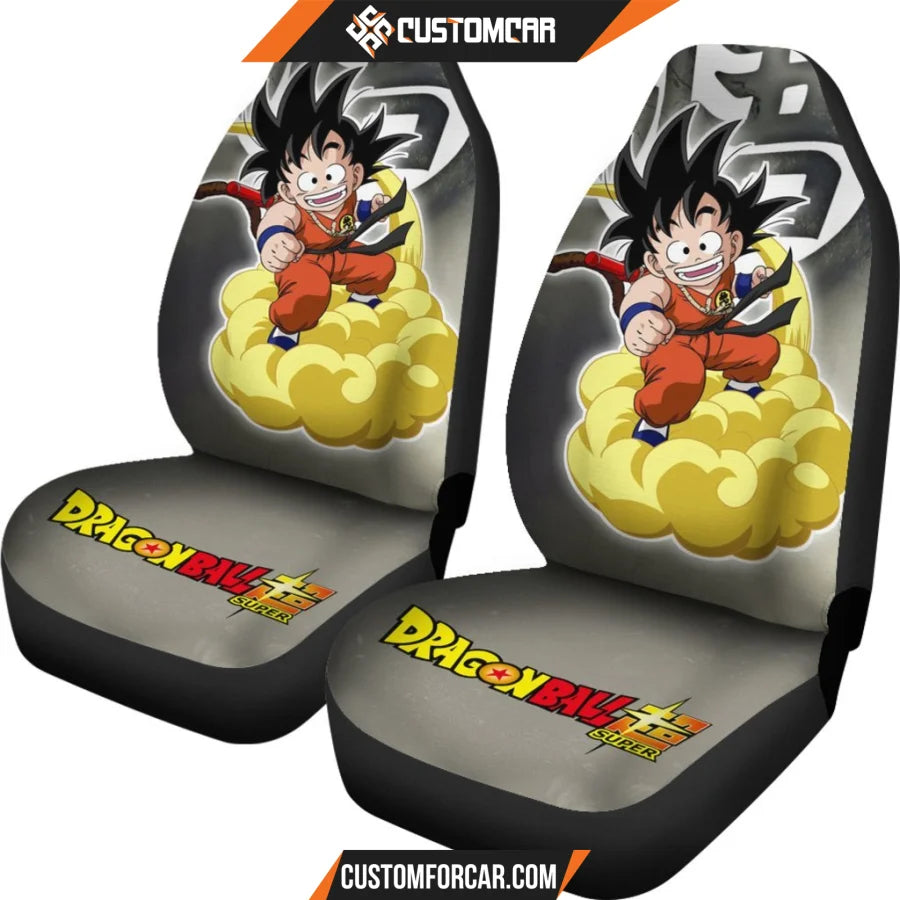 Dragon Ball Kid Songoku Art Car Seat Covers Manga R031311 - 