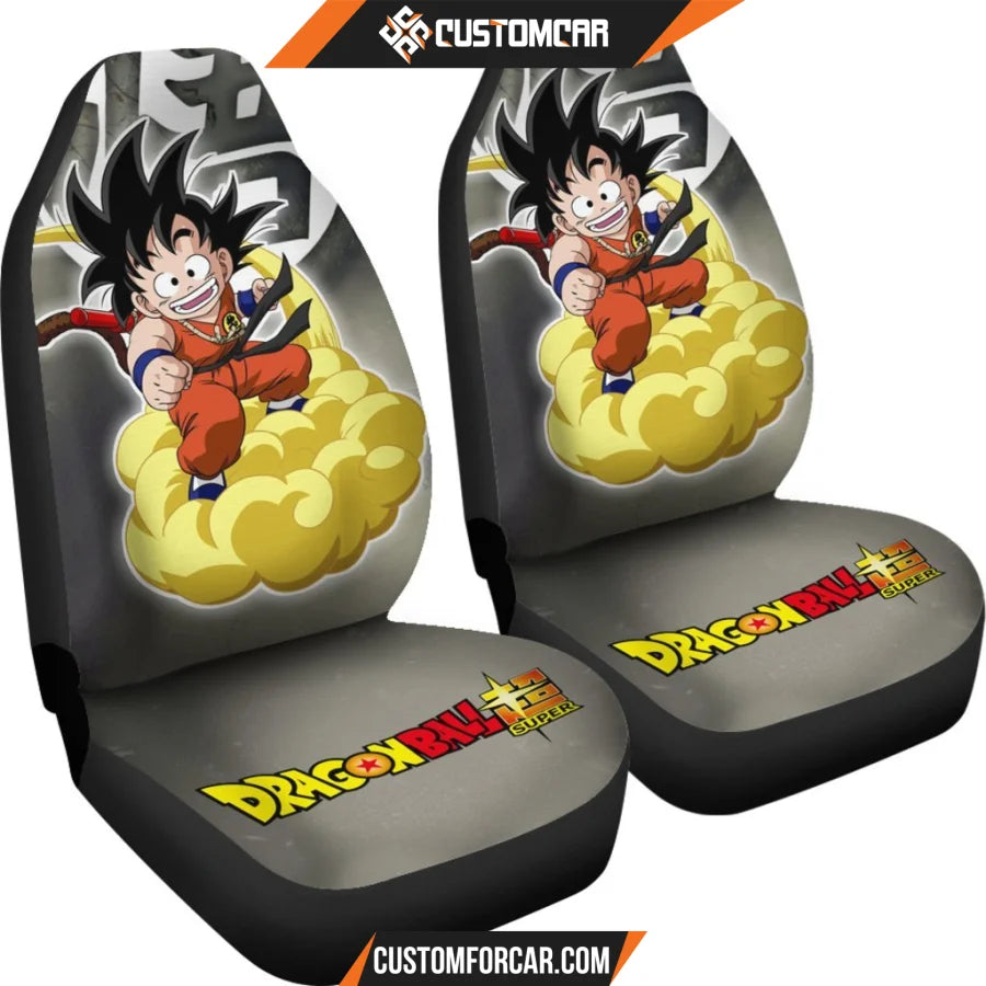 Dragon Ball Kid Songoku Art Car Seat Covers Manga R031311 - 