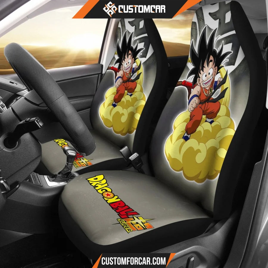 Dragon Ball Kid Songoku Art Car Seat Covers Manga R031311 - 