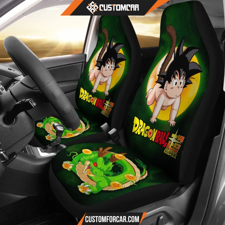 Dragon Ball Kid Songoku Funny Car Seat Cover Manga R031311 -