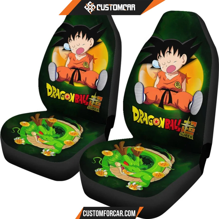 Dragon Ball Kid Songoku Slepping Car Seat Cover Manga 