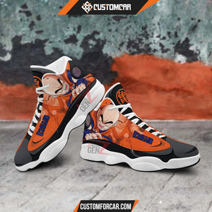 Dragon Ball Krillin Air Jordan 13 Sneakers Custom Anime