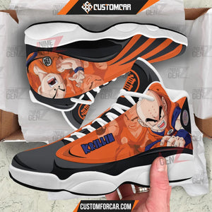 Dragon Ball Krillin Air Jordan 13 Sneakers Custom Anime