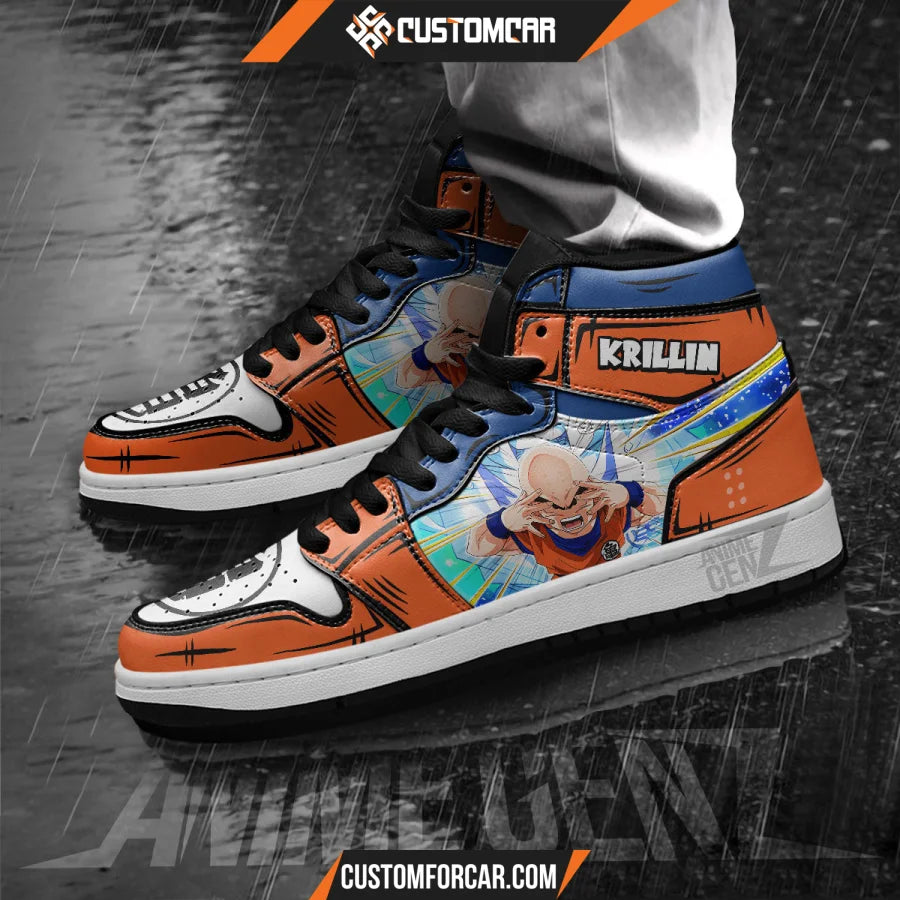 Dragon Ball Krillin JD Sneakers Custom Anime Shoes